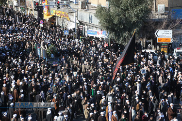 مراسم وداع و تشییع پیکر عمار انقلاب علامه مصباح یزدی در قم