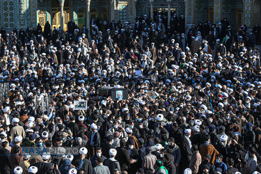 مراسم وداع و تشییع پیکر عمار انقلاب علامه مصباح یزدی در قم