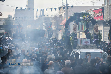 قم | تشییع شهید گمنام دفاع مقدس در روز شهادت حضرت زهرا (س)