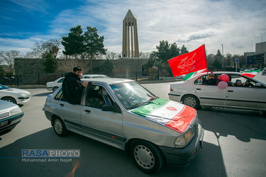 عکس‌های منتخب خبرگزاری رسا از راهپیمایی یوم الله ۲۲ بهمن ۱۳۹۹