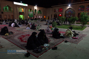 شب ۲۱ ماه مبارک رمضان در تبریز