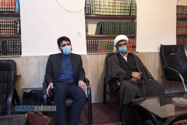 دیدار مدیر عامل خبرگزاری رسا با مدیر حوزه علمیه مجد تهران