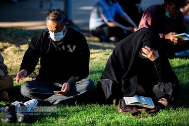 مراسم دعای عرفه در همدان