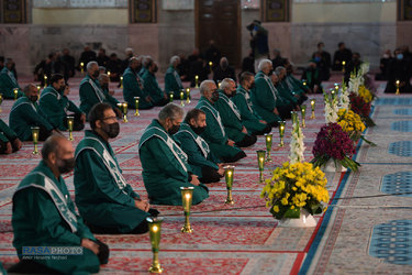 مراسم خطبه خوانی شب شهادت حضرت امام علی بن موسی الرضا (علیه السلام)