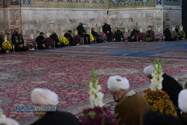 مراسم خطبه خوانی شب شهادت حضرت امام علی بن موسی الرضا (علیه السلام)