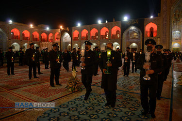 مراسم خطبه خوانی شب شهادت حضرت امام علی بن موسی الرضا (علیه السلام)