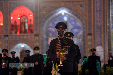 مراسم خطبه خوانی شب شهادت حضرت امام علی بن موسی الرضا (علیه السلام)