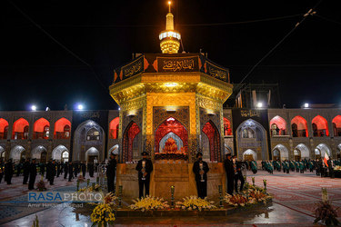 مراسم خطبه خوانی شب شهادت حضرت امام علی بن موسی الرضا (علیه السلام)