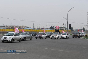 کاروان خودرویی در سالگرد شهادت حاج قاسم سلیمانی