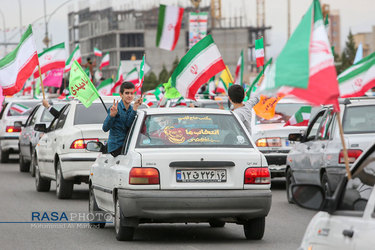 راهپیمایی ۲۲ بهمن در قم