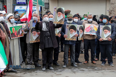 راهپیمایی یوم الله ۲۲ بهمن در بجنورد