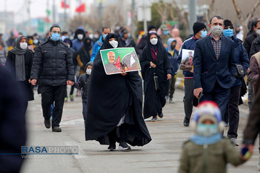 راهپیمایی یوم الله ۲۲ بهمن در بجنورد