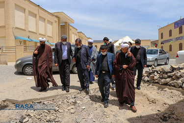 دیدار استاندار فارس با طلاب جهادی حوزه علمیه منصوریه شیراز