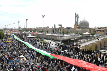 راهپیمایی باشکوه روز قدس در قم