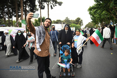 راهپیمایی باشکوه روز قدس در قم