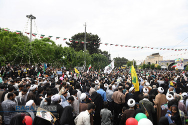 راهپیمایی باشکوه روز قدس در قم