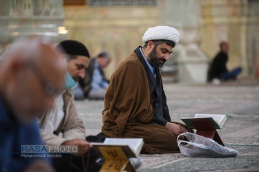 مراسم مناجات خوانی شب‌های ماه مبارک رمضان در مسجد امام حسن عسکری (ع)