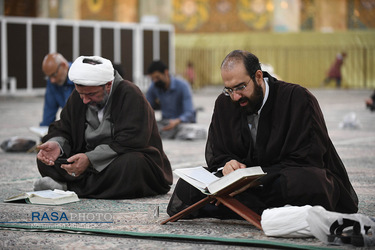 مراسم مناجات خوانی شب‌های ماه مبارک رمضان در مسجد امام حسن عسکری (ع)