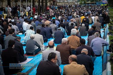 اقامه نماز عید فطر در رشت