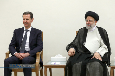 دیدار رئیس جمهور سوریه و هیئت همراه با مقام معظم رهبری