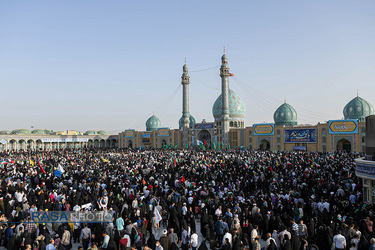 اجتماع عظیم سلام فرمانده در مسجد مقدس جمکران