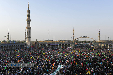 اجتماع عظیم سلام فرمانده در مسجد مقدس جمکران