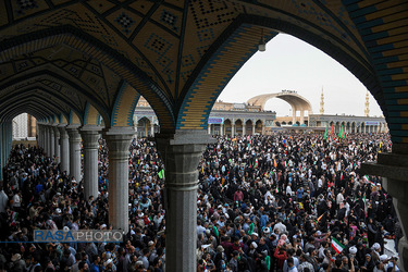 اجتماع عظیم سلام فرمانده در مسجد مقدس جمکران