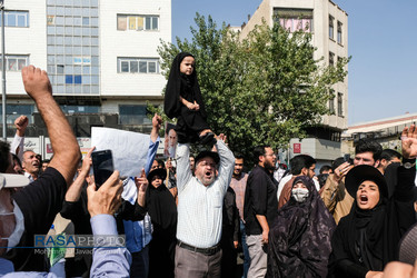 راهپیمایی مردم تهران در محکومیت آشوبگران