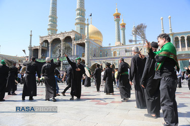 عزاداری روز شهادت حضرت امام حسن عسکری (علیه السلام) در قم