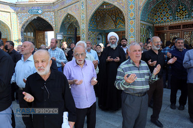 عزاداری روز شهادت حضرت امام حسن عسکری (علیه السلام) در قم