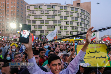 جشن بزرگ میلاد حضرات پیامبراعظم و امام جعفر صادق (صلوات الله علیهم) در میدان، ولی عصر تهران