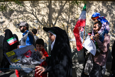 راهپیمایی باشکوه ۱۳ آبان در قم