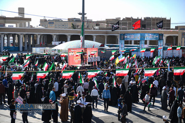 راهپیمایی باشکوه ۱۳ آبان در قم