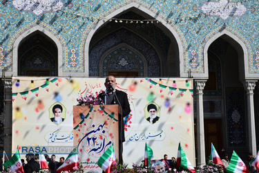 راهپیمایی باشکوه مردم قم در جشن پیروزی انقلاب