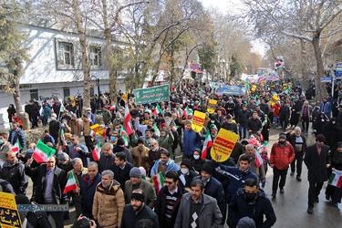 راهپیمایی ۲۲ بهمن در بجنورد