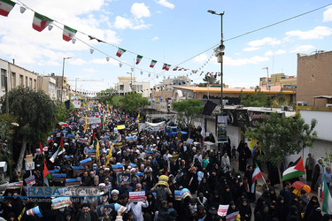 راهپیمایی روز جهانی قدس در قم