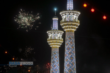 جشن بزرگ امام رضایی‌ها در مشهد مقدس