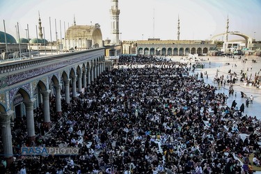 مراسم پر فیض دعای عرفه در مسجد مقدس جمکران