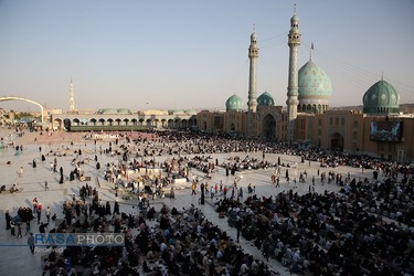 مراسم پر فیض دعای عرفه در مسجد مقدس جمکران