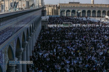 مراسم پر فیض دعای عرفه در مسجد مقدس جمکران