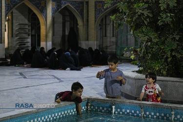 مراسم بزرگداشت سالگرد طلبه شهید مدافع امنیت مهدی زاهدلویی