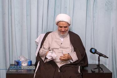 دیدار مدیرعامل و اعضای خبرگزاری رسا با آیت الله محسن اراکی