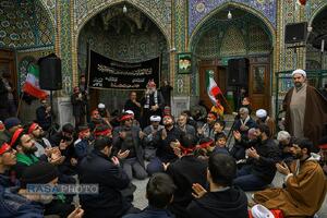 عزاداری روز شهادت حضرت امام موسی کاظم (علیه‌السلام) در حرم بانوی کرامت