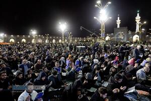 احیا شب نوزدهم ماه مبارک رمضان در حرم مطهر رضوی