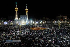 احیا شب ۲۱ ماه مبارک رمضان در حرم مطهر رضوی