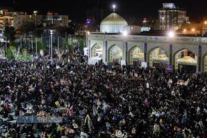 احیا شب ۲۱ ماه مبارک رمضان در حرم مطهر رضوی