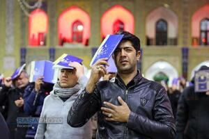 احیا شب ۲۱ ماه مبارک رمضان در حرم مطهر رضوی