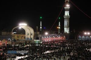 احیا شب ۲۳ ماه مبارک رمضان در مسجد مقدس جمکران