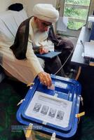 مشارکت آیت الله سیفی مازندرانی در چهاردهمین انتخابات ریاست جمهوری