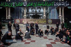 عزاداری روز شهادت حضرت امام جعفر صادق (علیه‌السلام) در قم